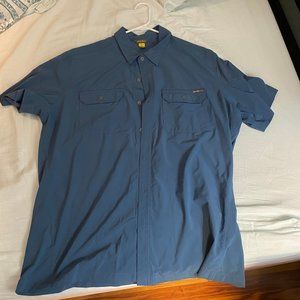 Eddie Bauer Short Sleeve Button Down - Travex XL